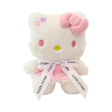 Imagem de Kawaii Sanrio Anime Brinquedos De Pelúcia Olá Kitty Kuromi Melodia Cin