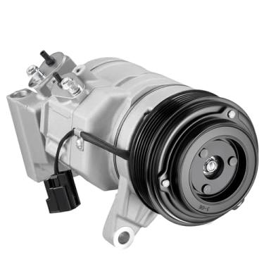 Imagem de SYKRSS Compressor A/C de ar condicionado 157312 com embreagem compatível com Cadillac CTS 2010-2014 V6 3.0L, 2008-2013 V6 3.0L, 10SR15H Compressor