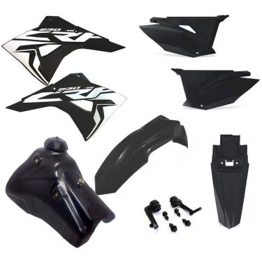 Imagem de Kit Plástico Biker Next Crf 230 2007 P/ 2020 Adesivos e Tanque