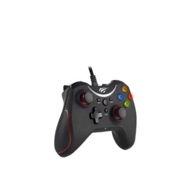 Imagem de Controle Usb Com Fio Havit G169 Para Xbox 360, Pc, Ps3 Preto