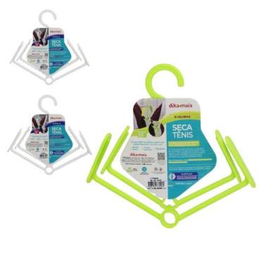 Imagem de Varal de Plástico Seca Calçados Para 2 Pares Color - Tudo em Caixa - G