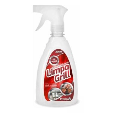 Imagem de Limpa Chapa Grelha Grill Forno Sem Esforço 500ml Borrifador - Limpa Gr