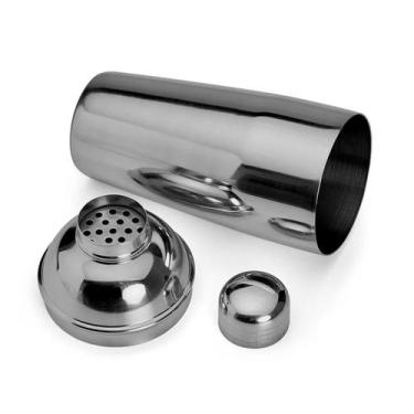 Imagem de Coqueteleira Para Drinks e Caipirinha Bar 500Ml Inox Premium - Pratika