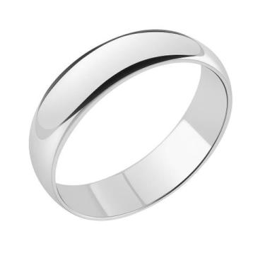 Imagem de Aliança Namorados Prata 6mm Tungstenio Tradicional Anatomica - Alpha G