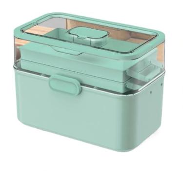 Imagem de Organizador De Frasco De Comprimidos,organizador De Frasco De Medicamento,caixa De Armazenamento De Medicamentos,armazenamento De Organizador De Medicamentos,organizador De Medicamento, Green, L