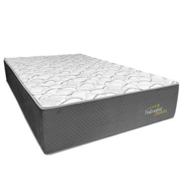 Imagem de Colchão Londres Cinza Espuma D33 King PoliConfort 193x203x24