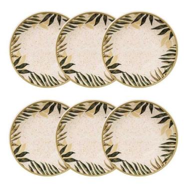 Imagem de Jogo de 6 Pratos Fundos 20,5 cm Oxford Unni Tropicano