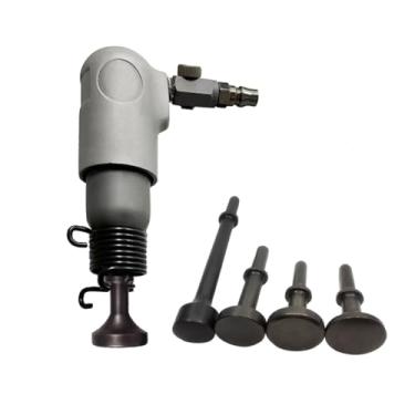 Imagem de NDEFAFLY Kit Pneumático Para Alisamento De Martelo Com Brocas Cinzel 0,401" (10 Mm) Reparo Pneus, Costura Pressão Tubos Vento, Placas Metal, Rebites, Knock-Out