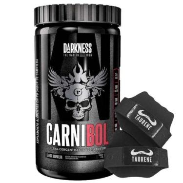 Imagem de Carnibol Isolado Hidrolisado Baunilha 900G Luva - Darkness
