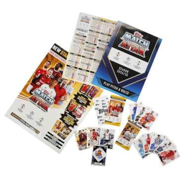 Imagem de 2024-25 Topps Match Attax Champions League Cards - Starter Pack (Album, 27 Cards + 2 LE)