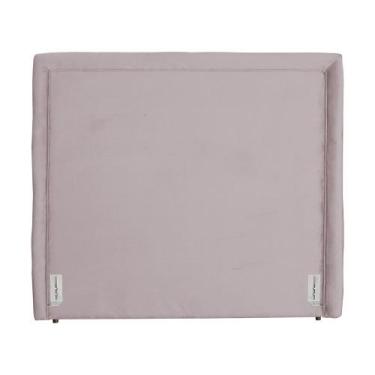 Imagem de Cabeceira Solteiro 90 cm Requinte Para Cama Box Stella Veludo - Estopa