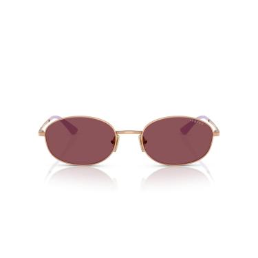 Imagem de Óculos de Sol Vogue Eyewear Polarizado 0VO4323S 51525Q Tam 56 / Rose Gold - Lentes Roxo