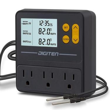 Imagem de Controlador de temperatura DIGITEN Reptile Thermostat Timer