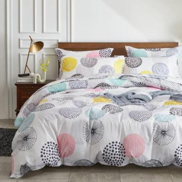 Imagem de Conjunto de lençóis de edredom UOZZI BEDDING Queen Size 7 peças