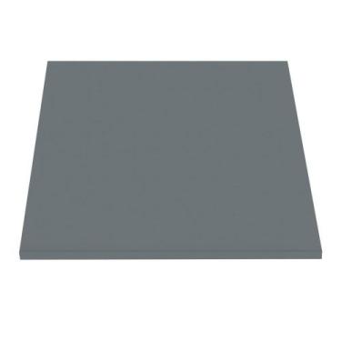 Imagem de Tampo Quadrado 70 cm (Largura) P25 Pandin MDP 2,50 cm (altura) Cor Gra