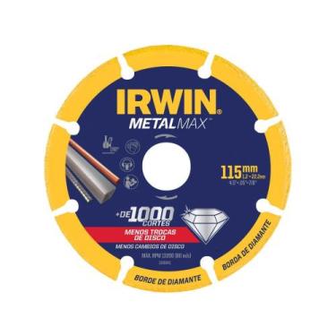 Imagem de Disco de Corte Diamantado 4.5 Irwin MetalMax - 1998845