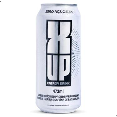 Imagem de Energético X-UP Sabor Zero Açúcar Lata 473ml Bebida com Taurína, Cafeína e Vitaminas