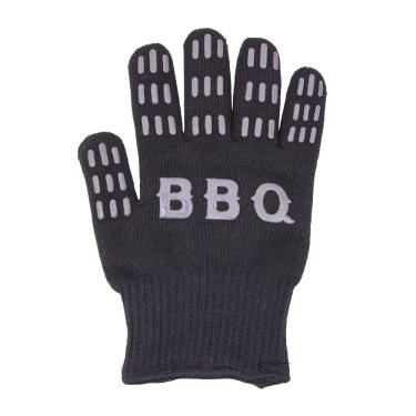 Imagem de Mimo Style Luva Para Churrasqueiro 26,5cm, Feita Inteiramente de Fibra de Algodão e Silicone. Nossas Luvas São Confortáveis e Flexíveis, Fornecendo Mais Proteção no Preparo do Churrasco