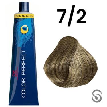 Imagem de Wella Perfect Color 7/2 Louro Médio Mate Rich Naturals 60ml, UNICA