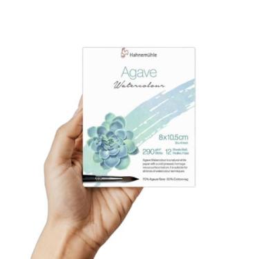 Imagem de Mini Bloco Papel Line Agave Hahnemühle 290g C/12 Fls 97069 - HAHNEMUHL