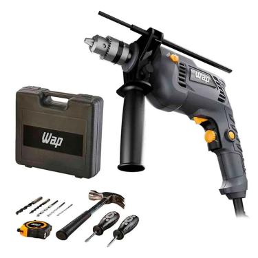 Imagem de Furadeira e Parafusadeira de Impacto Wap 3/8 Polegadas 700W WF 700K10