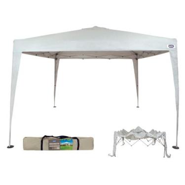 Imagem de Tenda Sanfonada Gazebo 3x3m Barraca X-Flex Oxford Branc Mor