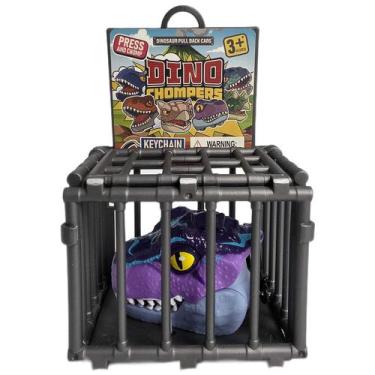 Imagem de Carrinho Fricção Chaveiro Dino Chompers Na Jaula - Soft Import Export,