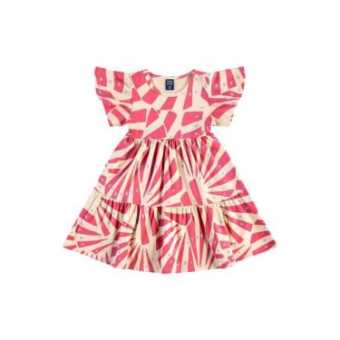 Imagem de Vestido em Cotton Infantil Bee Loop, Rosa, 10