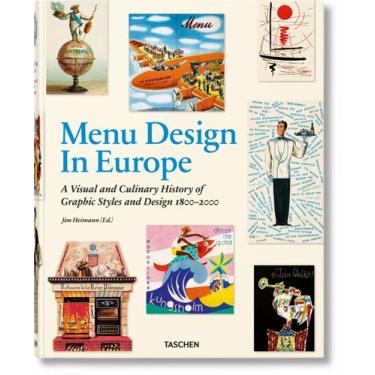 Imagem de Livro - Menu Design in Europe