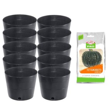 Imagem de 50G Sementes Isla Abóbora Cabotia + 10 Embalagens 2,8l - Nutriplan - I