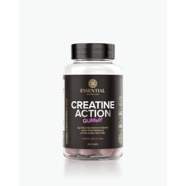 Imagem de Creatine Action Gummy 240g 60 Gomas Jabuticaba - Essential Nutrition