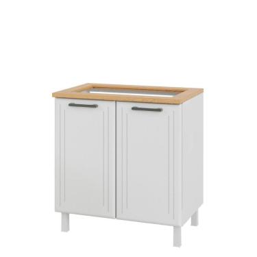 Imagem de Balcao para Cooktop em Aco 4 Bocas 2 Portas Liz Telasul