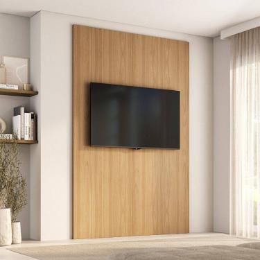 Imagem de Painel para Tv até 65 Polegadas 160x250cm Liso Aruá Cabecasa Madeiramadeira Jatoba