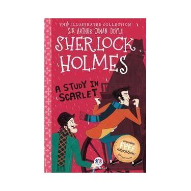Imagem de The Illustrated Collection - Sherlock Holmes: A Study In Scarlet - CIR