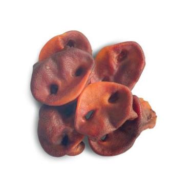Imagem de Petisco Focinho Suíno Desidratado 100% Natural Com 150g Para Cães - Lu