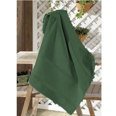 Imagem de Toalha de Banho Dohler Velour Para Pintura Artesanalle 70x140cm, Verde