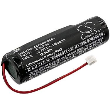 Imagem de 3400mAh Barbeador Bateria de substituição,Compatível com 1919,8148,8504,8504L,8591,8591L,Beretto Black Stealth,Beretto Chrome,Clipper,Cordless Magic Clip