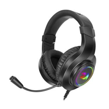 Imagem de Fone headset gamer hylas h260rgb 3.5mm redragon preto