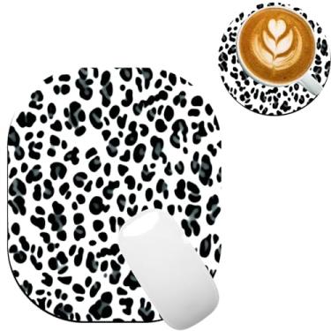 Imagem de TOEMZTFT Mouse pad pequeno, mini mouse pad 15 x 18 cm, para teclado de laptop, sem fio, casa, escritório, viagem, com base de borracha antiderrapante, tapete de mouse à prova d'água, estampa de