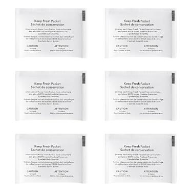 Imagem de Frigorífico Preserver protetor de etileno absorvente de etileno frutas frescas W10346771A (6 pacotes - 3 pacotes incluídos) Substituição para 2117689, AH3503014, EA3503014, PS3503014