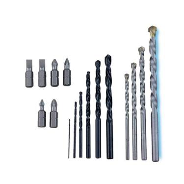 Imagem de Jogo de brocas e bits black decker c/16pcs