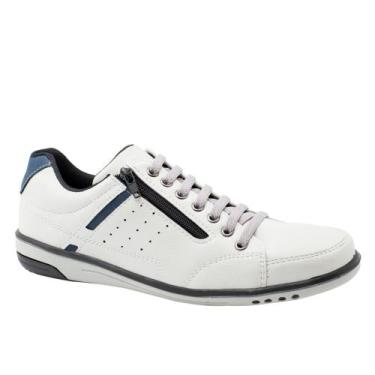 Imagem de Sapatenis  Masculino Ziper Lateral Cadarcos Elastico  - star fox, Marf