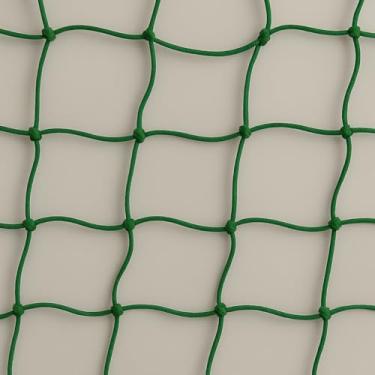 Imagem de Rede de voleibol de praia, dimensões da área: 9m x 1m, material de nylon, resistente aos raios UV, correias não incluídas(VERDE)