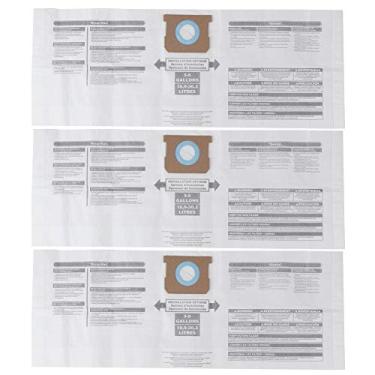 Imagem de Sacos de coletor de pó para aspirador de pó e substituição eficiente para 90661 906-61 9066100 5-8 Aspirador de pó para alívio de alergias, material de tecido de fibra conjunto de 3