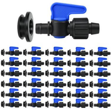Imagem de 30 Registro Inicial 16mm Rosca c/ chula Mangueira Gotejadora - Implebr