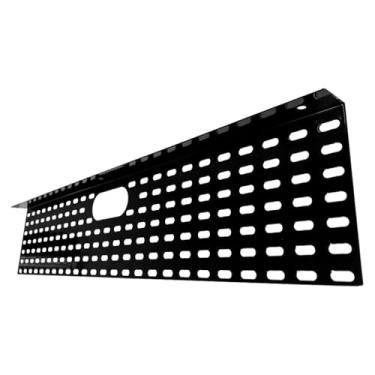 Imagem de Organizador de cabos e fios 50x10 para setup gamer escritório canaleta para cabos esconder fios(PRETO)