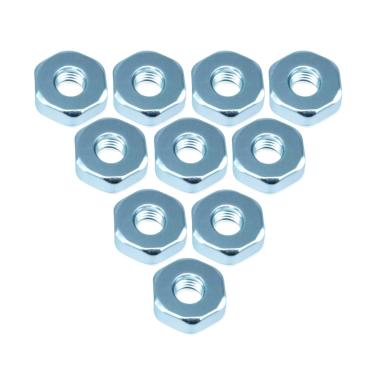 Imagem de ZEZEFUFU 10 peças de porca de barra de guia de motosserra 00009550801 para Stihl MS170 MS170C MS171 MS180 MS181 MS192T MS200 MS200T MS210