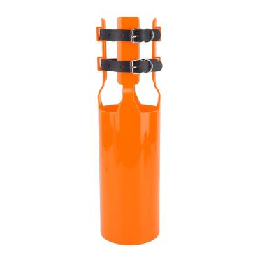 Imagem de Pssopp O Impulsionador de Ar do Soprador de Folhas, Acessório de Extensão do Bocal do Amplificador ABS para Limpeza de Quintal Minimiza a Turbulência, Design Ergonômico (ORANGE)