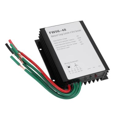 Imagem de HEEPDD Controlador de Carga de Turbina Eólica MPPT, Shell, IP67 à Prova d'água, para Sistemas de Turbina Eólica 600W 48V Controlador de Carga de MPPT, Reforma Residencial de Alumínio