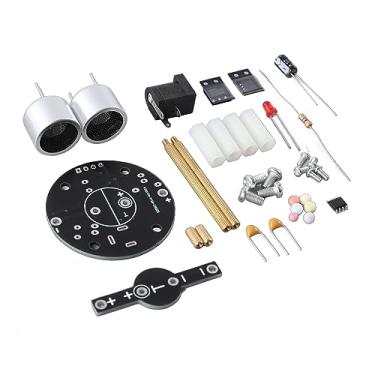 Imagem de KIMISS Kit de Aprendizagem de Levitação DIY - Projeto de Ultra Suspensão Com Tecnologia de Onda Estacionária - Experimento de Soldagem Eletrônica de 12V para Entusiastas de Eletrônica (Peças de